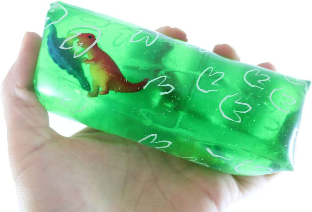 Jumbo Water Trick Snakes Filled with Dinosaurs and Sea Creatures Stress Toy K14142