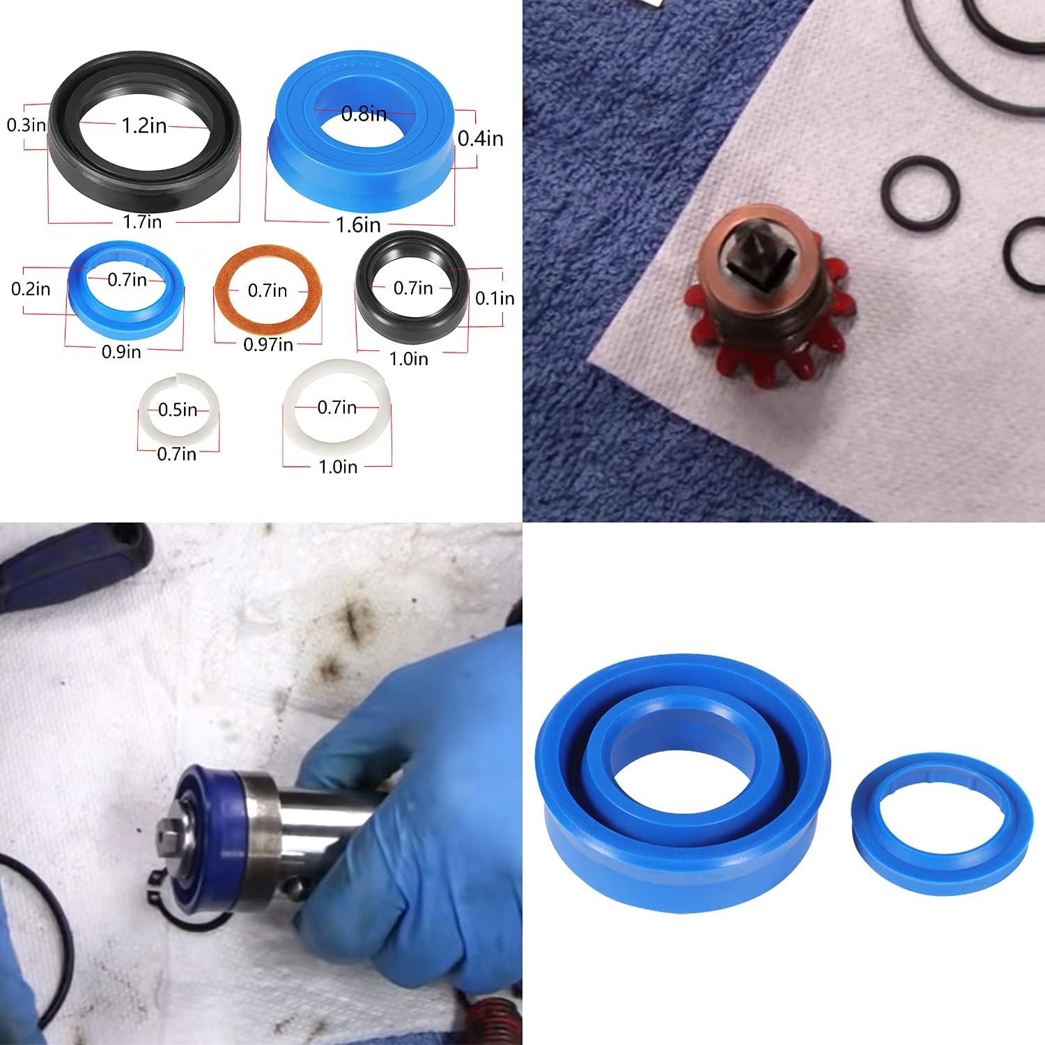 29 pcs Hydraulic Floor Jack Seal Kit A42508