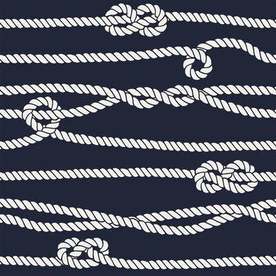 Nautical Peel and Stick Wallpaper Panel Y24770