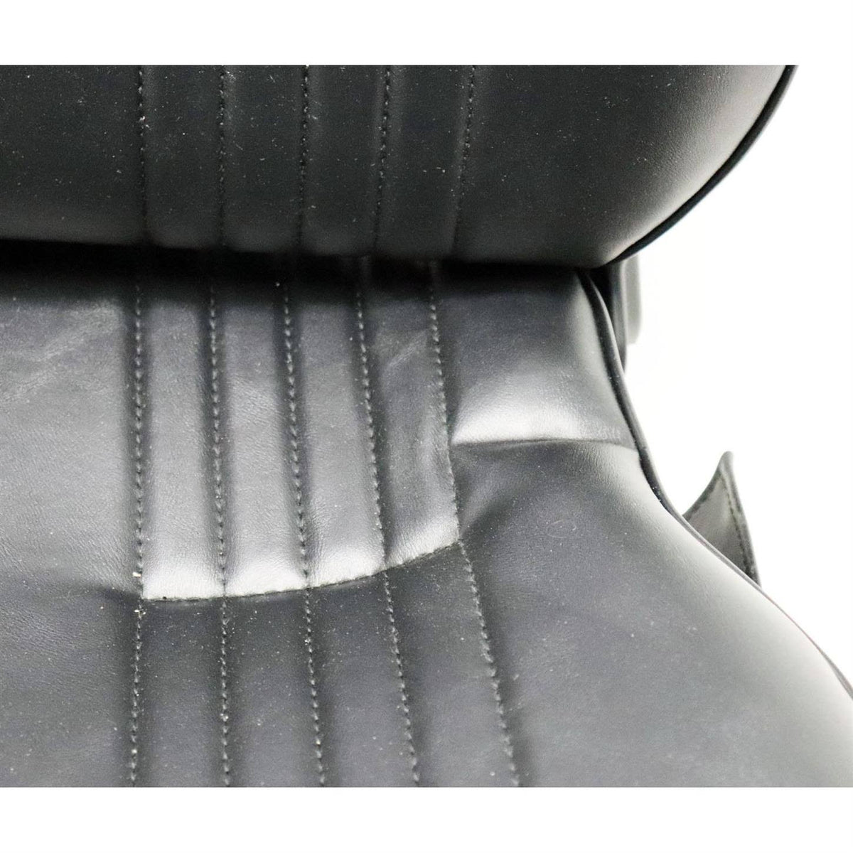 Lowback Black Vinyl Right Recliner Seat T356