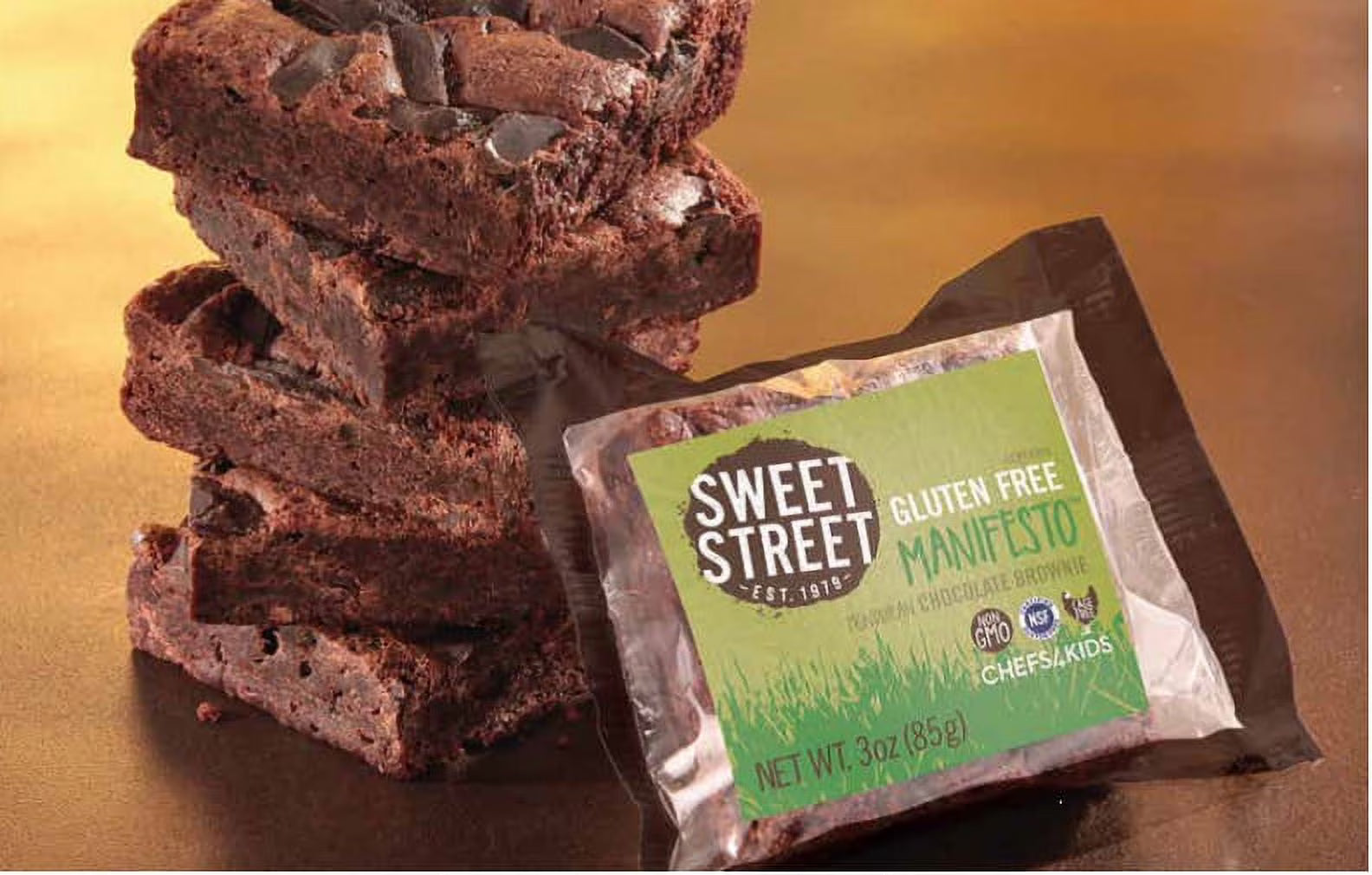 Gluten Free Brownie 2.8 oz (48 Count) Q52863