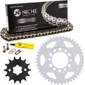 Drive Sprocket Chain Combo Front 14 Rear 45 Tooth 428HZ Standard 120 Links Pack of 2 O603