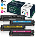 4 Pack High Yield CF410X CF411X CF412X CF413X Toner Cartridge Replacement for HP Color Pro M452 M477 MFP B911
