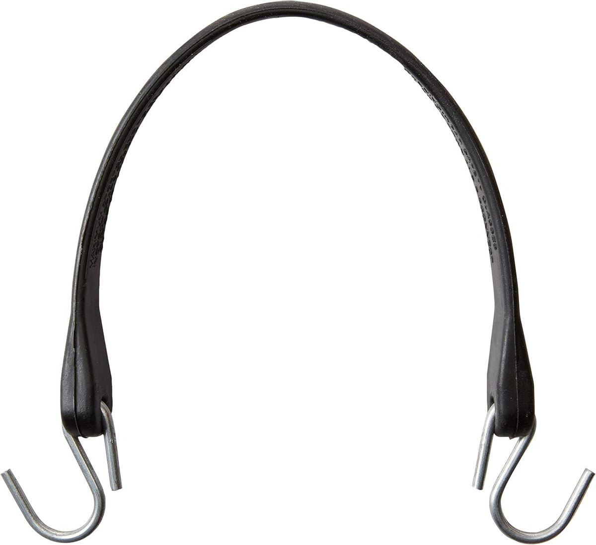 15" Rubber Bungee Cords with Hooks, Pack of 25 Q73145