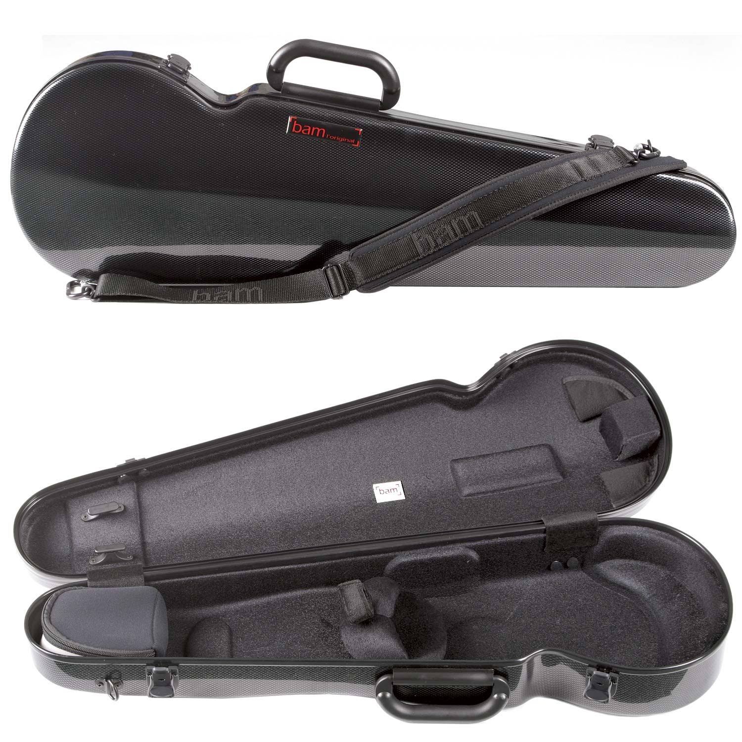 Contoured Violin Case Carbon Black K781
