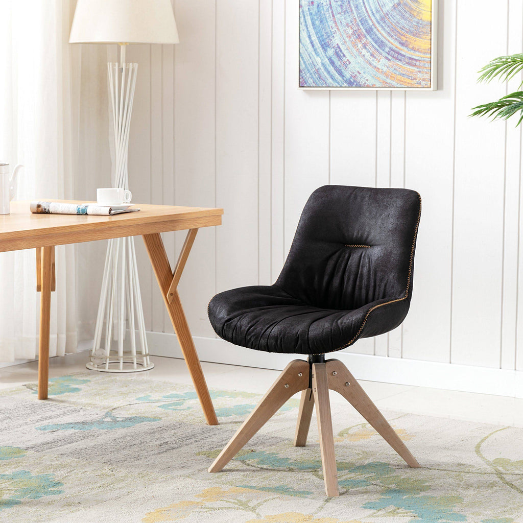 Swivel Side Chair Black E250291