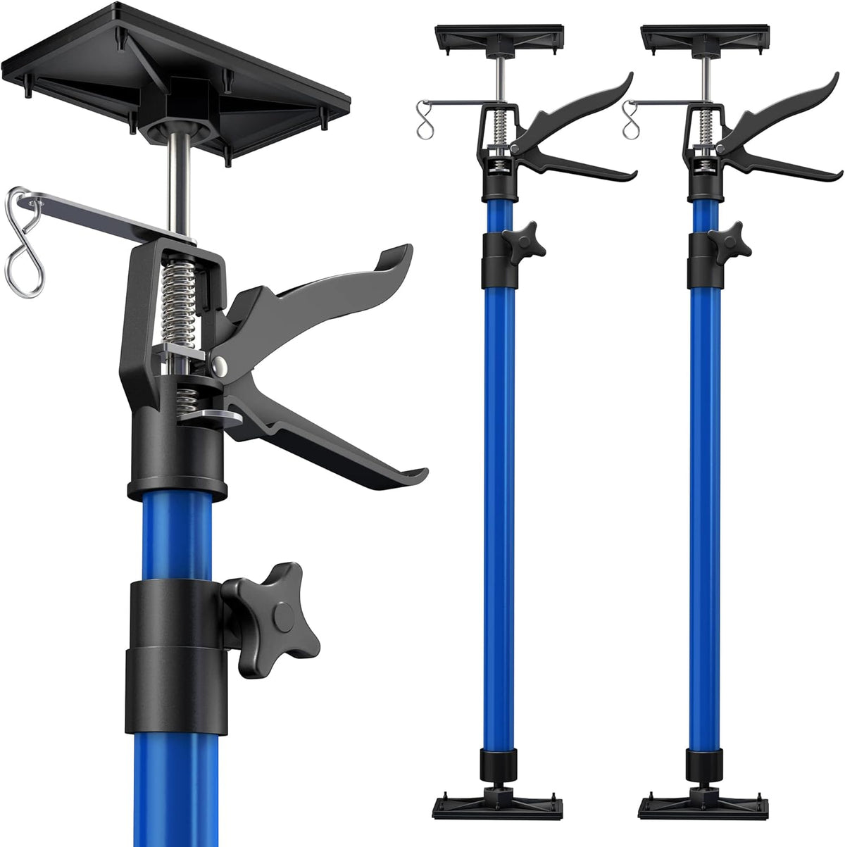 Cabinet Jack Support Pole 2Pcs Set Adjustable Length Telescopic Pole Pack of 2 P8194