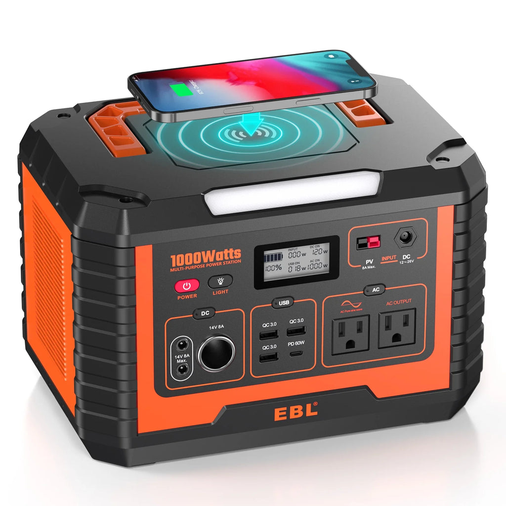 1000W Portable Solar Power Station V864710