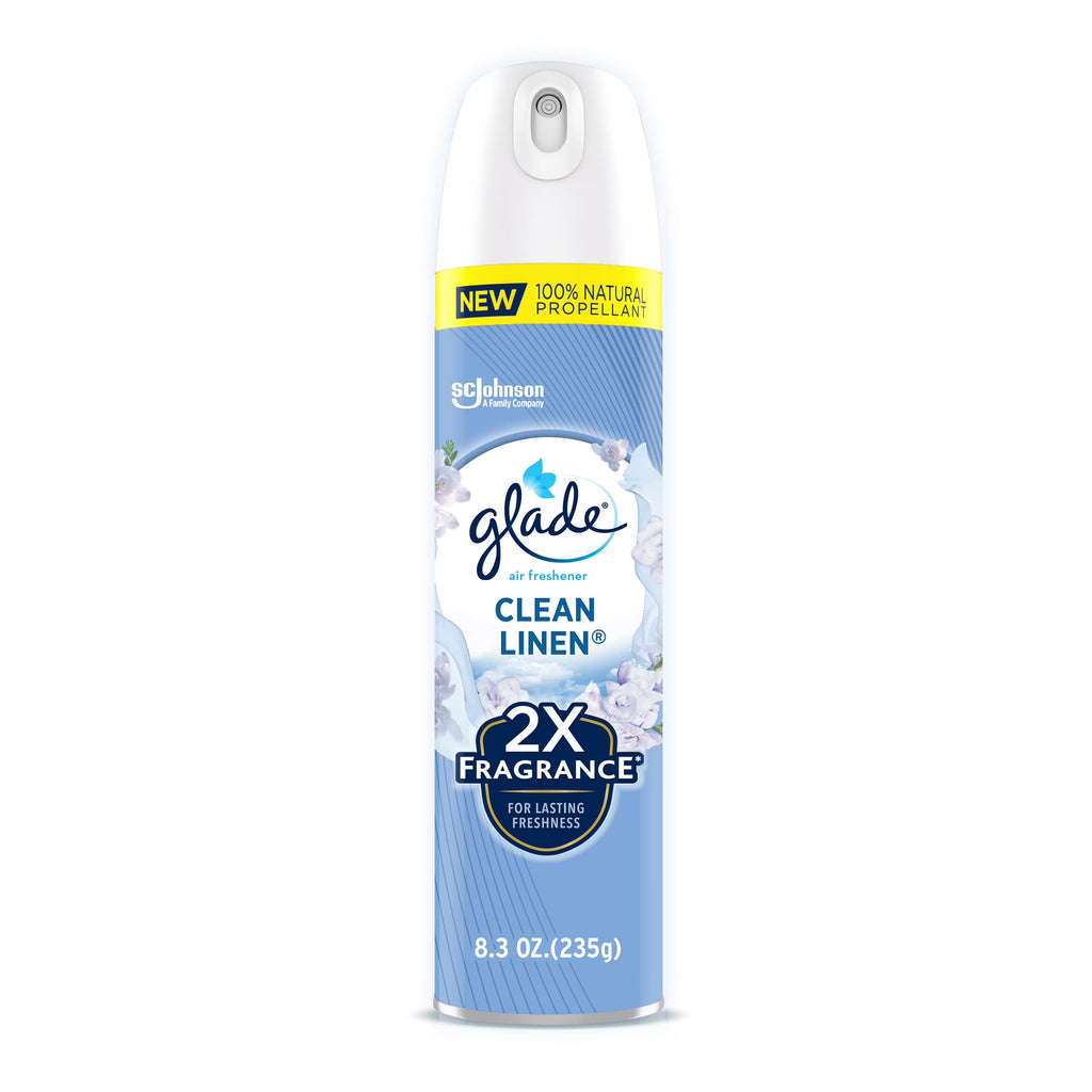 8.3 Oz Clean Linen Room Air Freshener Spray, Pack of 16 F650127