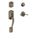 Gray Double Cylinder Sectional Handleset G2451