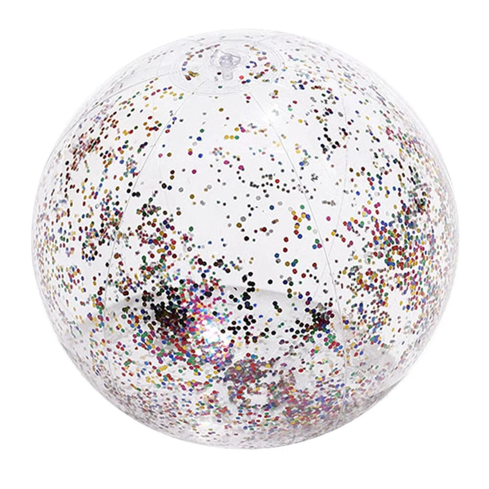 Transparent PVC Inflatable Beach Ball J7760