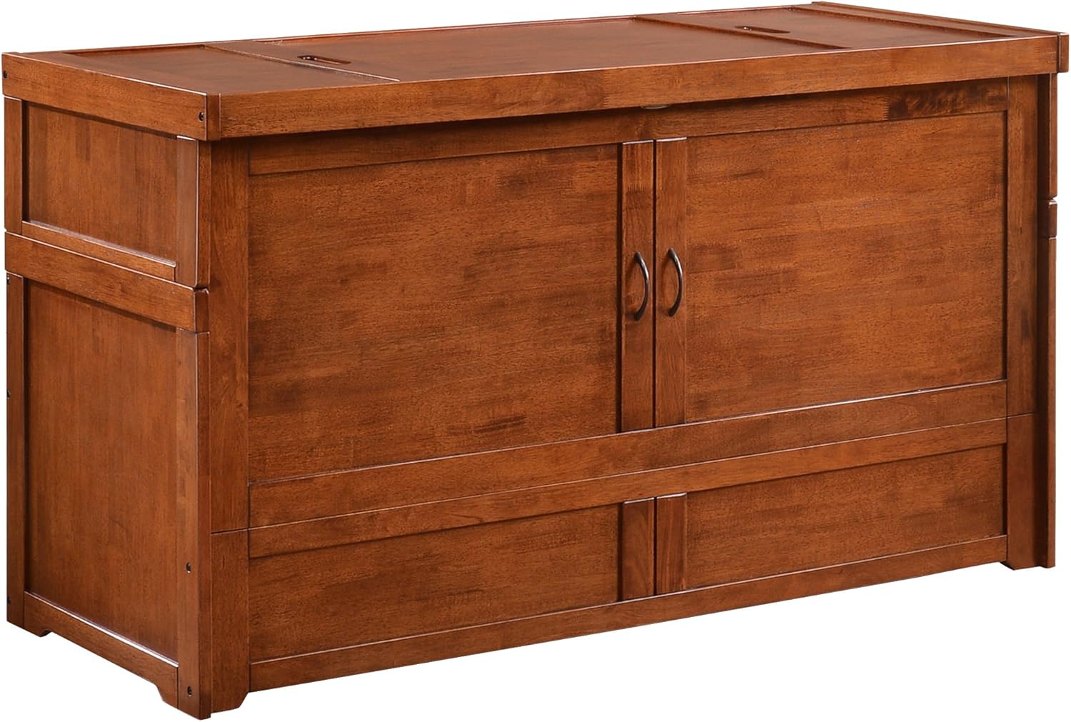 Queen Cherry Murphy Cabinet Bed K2222