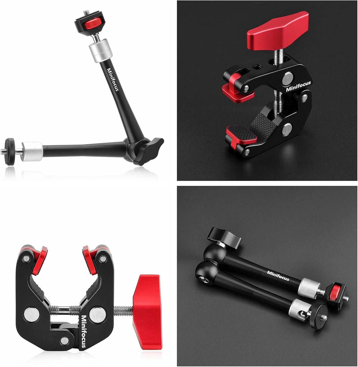 Articulating Friction Magic Arm Super Clamp Mount Kit X339