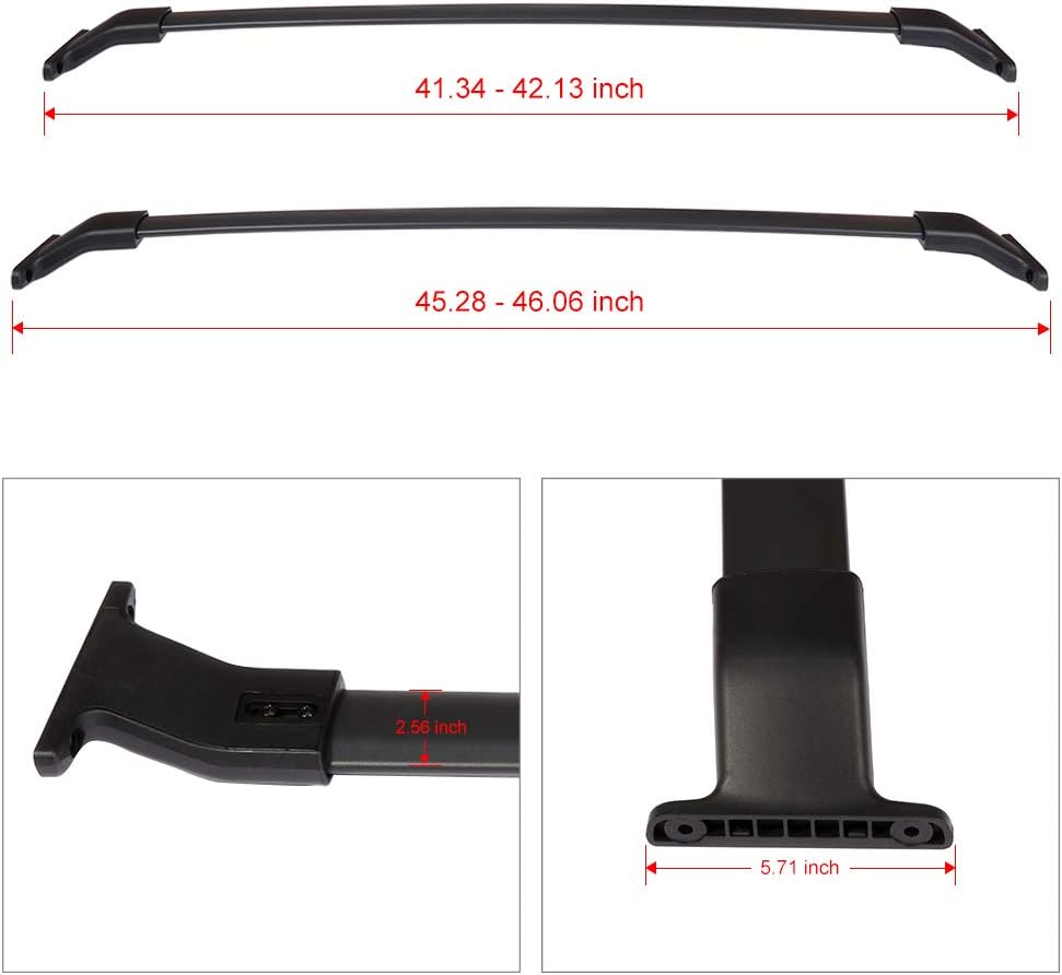 Roof Rack Cross Bar Cargo Carrier L737