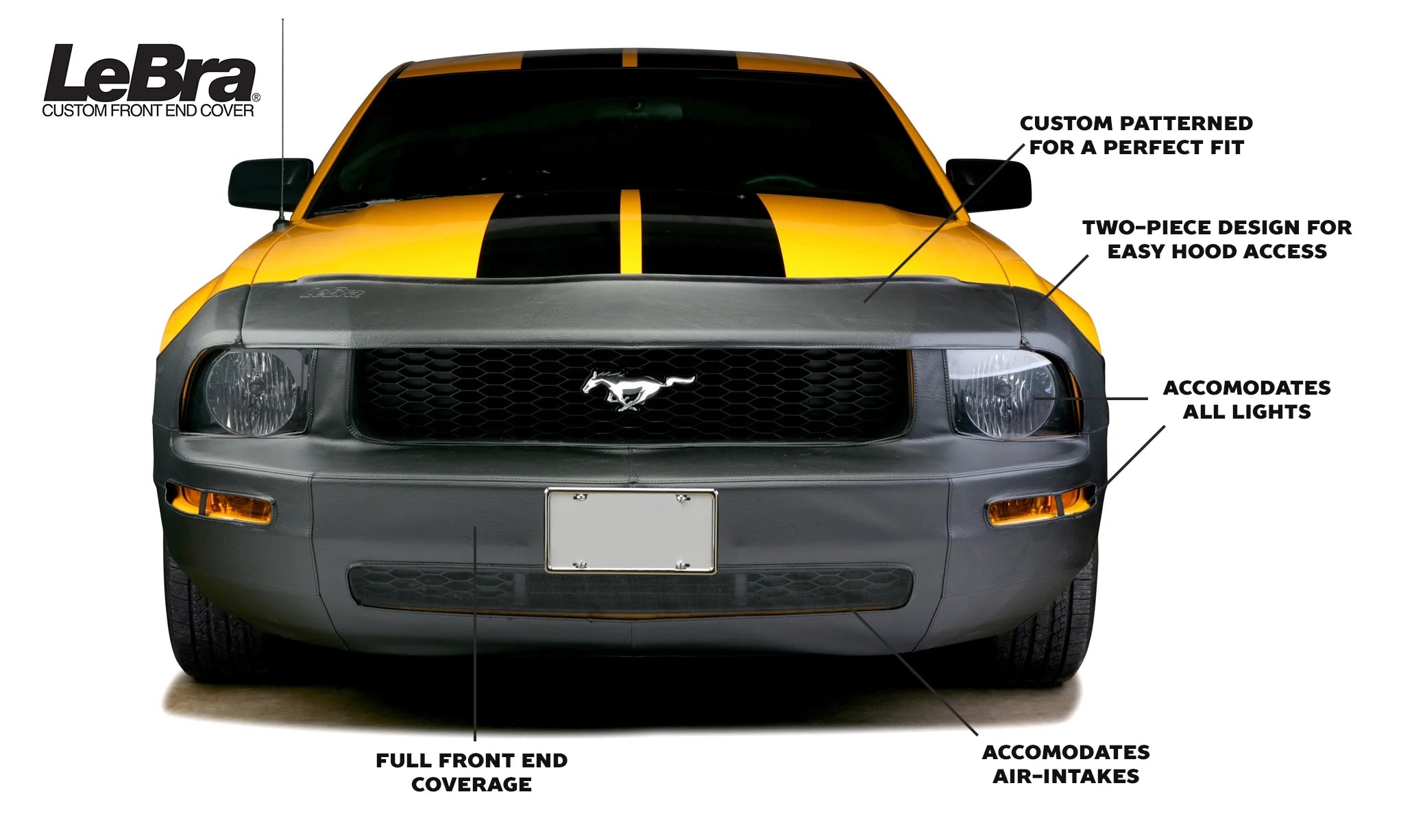 Black Front End Cover K638