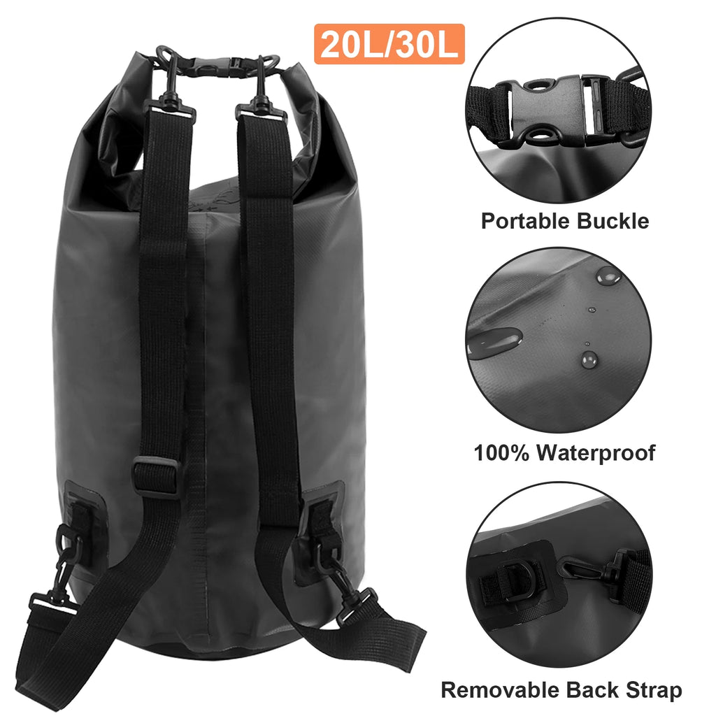 30L 500D PVC Waterproof Dry Bag W202