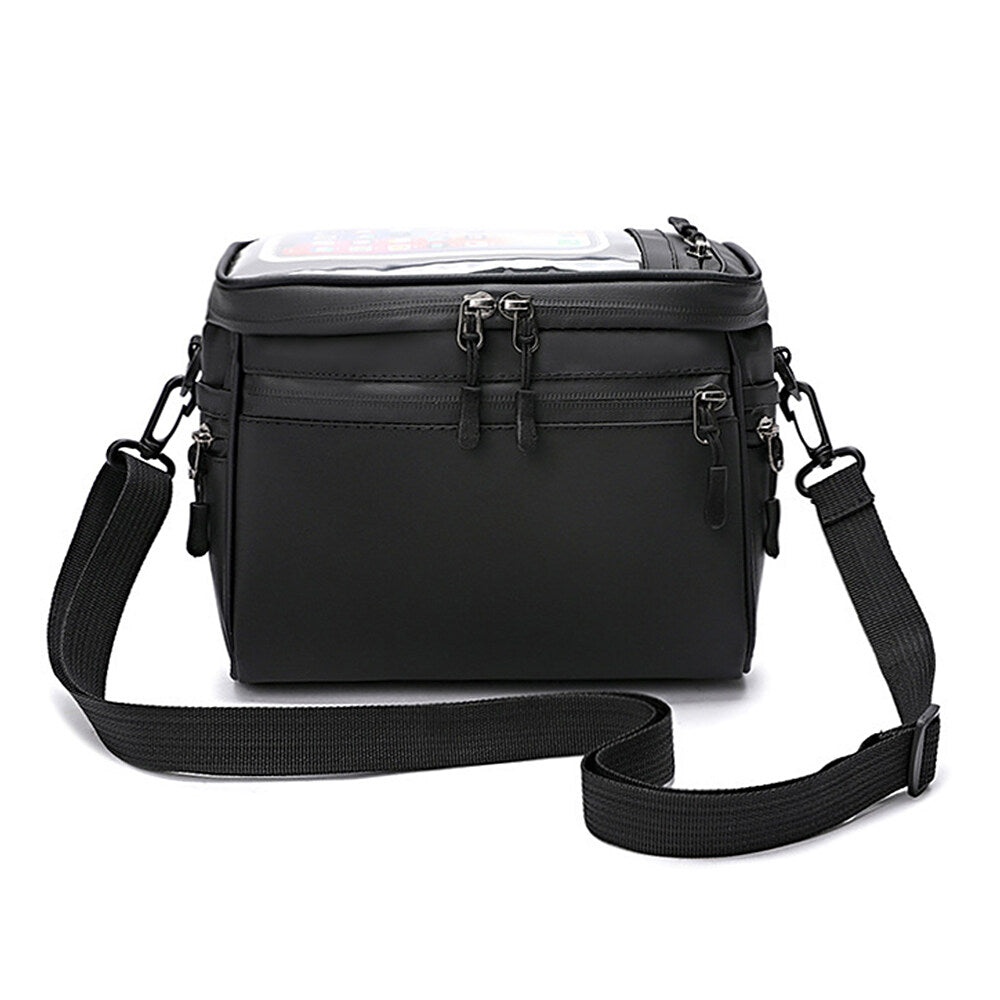 Bicycle Handlebar Bag Front Tube Bag Pannier Shoulder Bag Carrier Pouch V9211