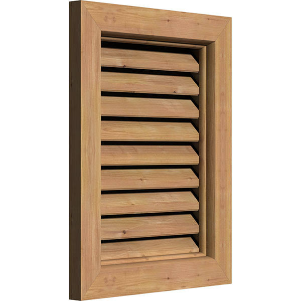 Unfinished Functional Vertical Gable Vent L27136