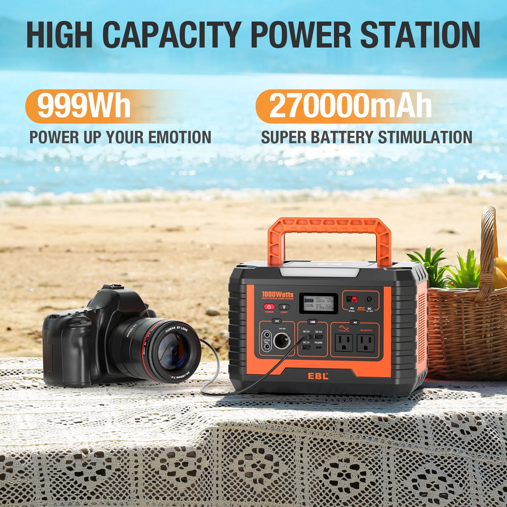 1000W Portable Solar Power Station V864710