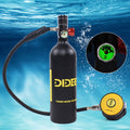 Mini Scuba Diving Air Tank Kits 1.0L Oxygen Tank Pump Equipment Y6016