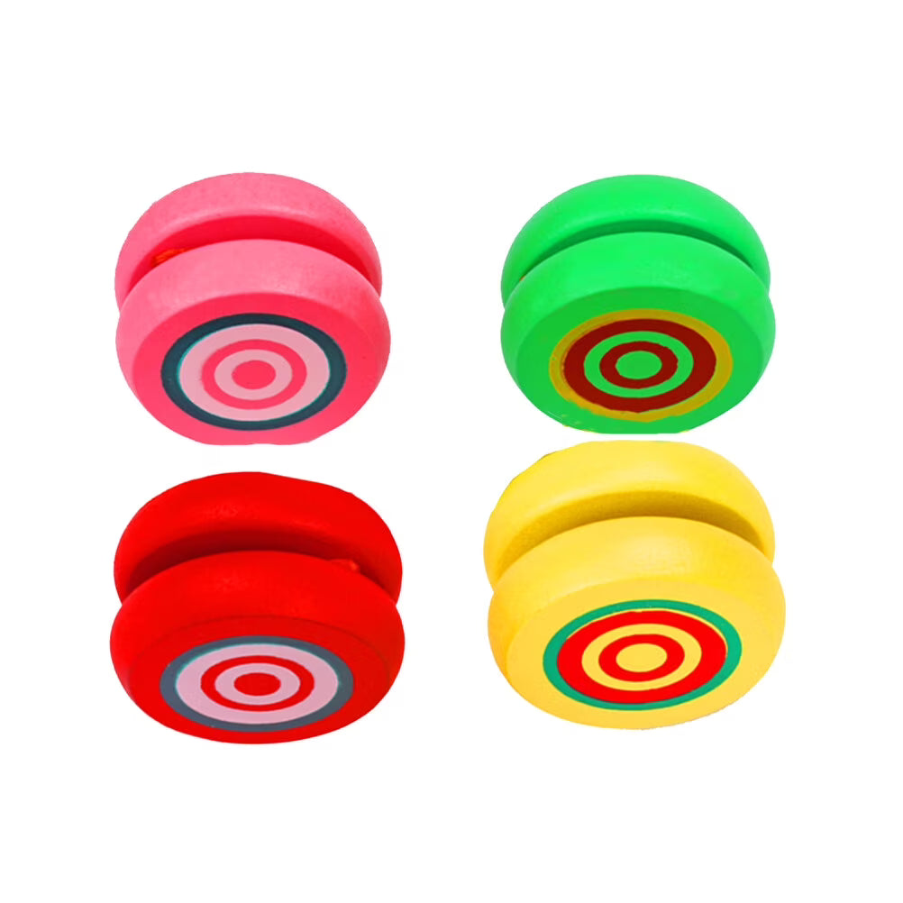 4pcs Wooden Educational Yoyo Toy K9182