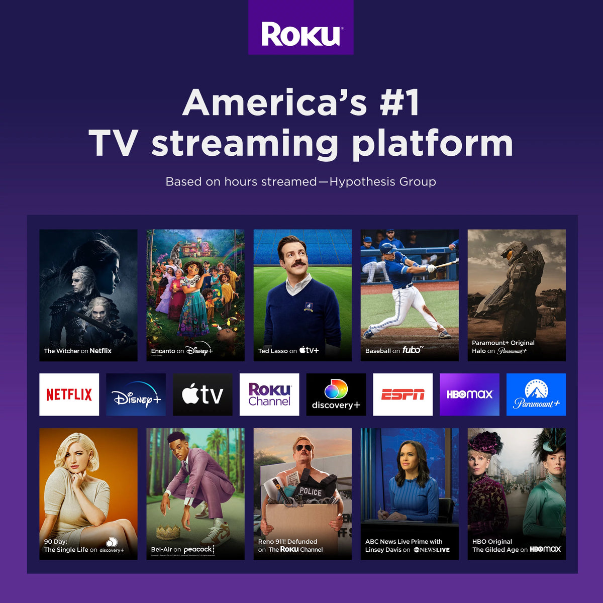 4K HDR Streaming Media Player with HDMI Cable and Remote J3418