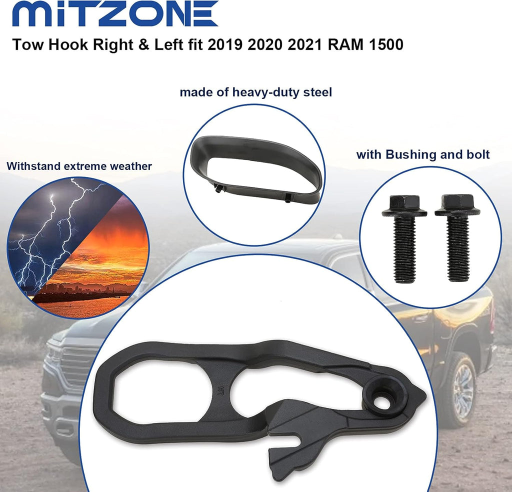 Front Tow Hooks Right & Left with Bushing H868851