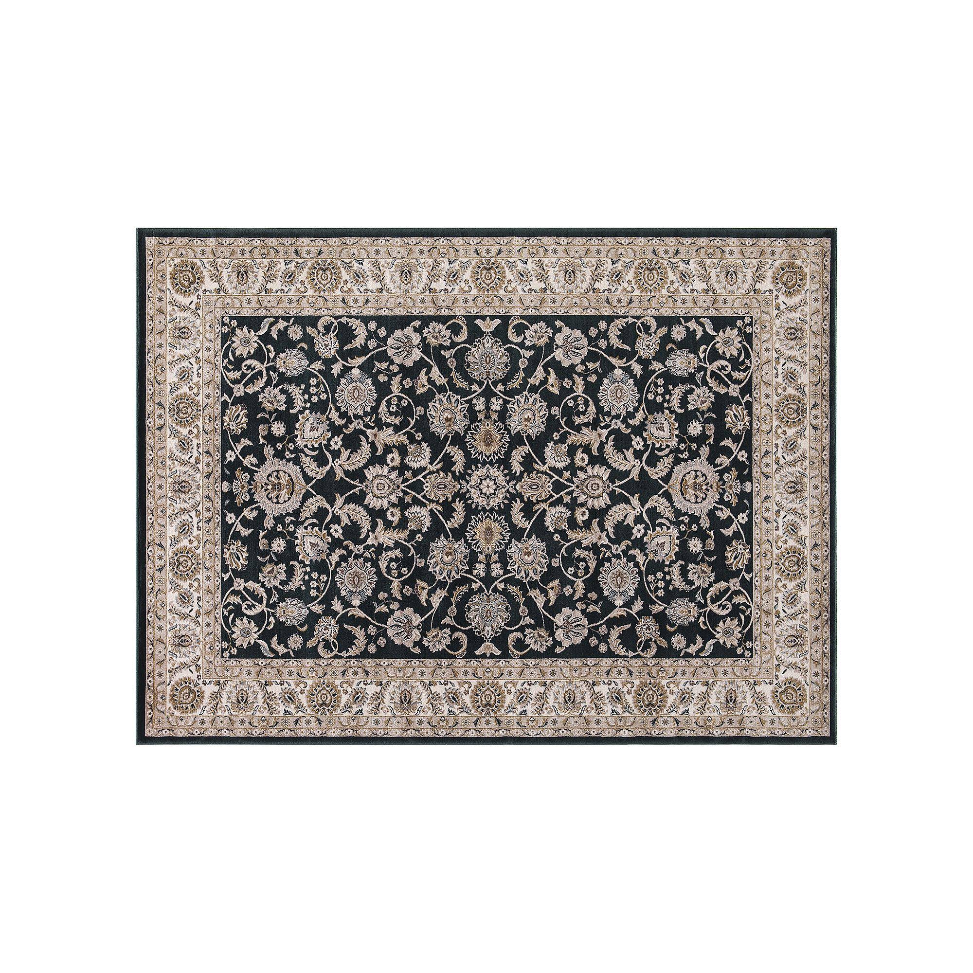 7 ft 10 in x 9 ft 10 in Kashan Bergama Green Rug E104460