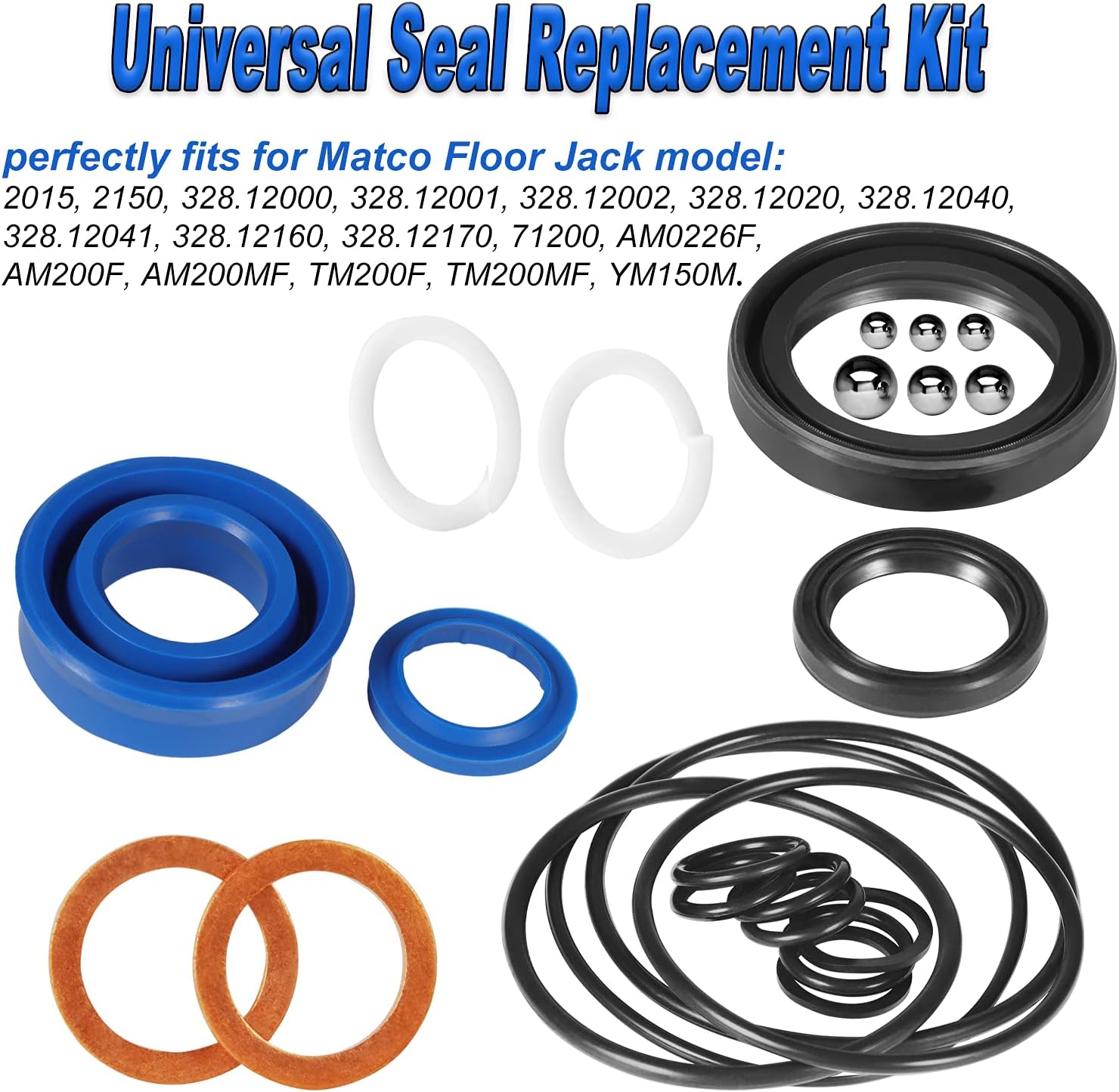 29 pcs Hydraulic Floor Jack Seal Kit A42508