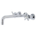 Polished Chrome Wall Mount Tub Faucet P630549