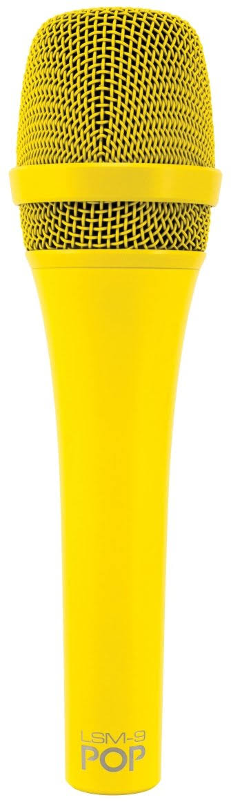 Yellow Dynamic Vocal Microphone K877726