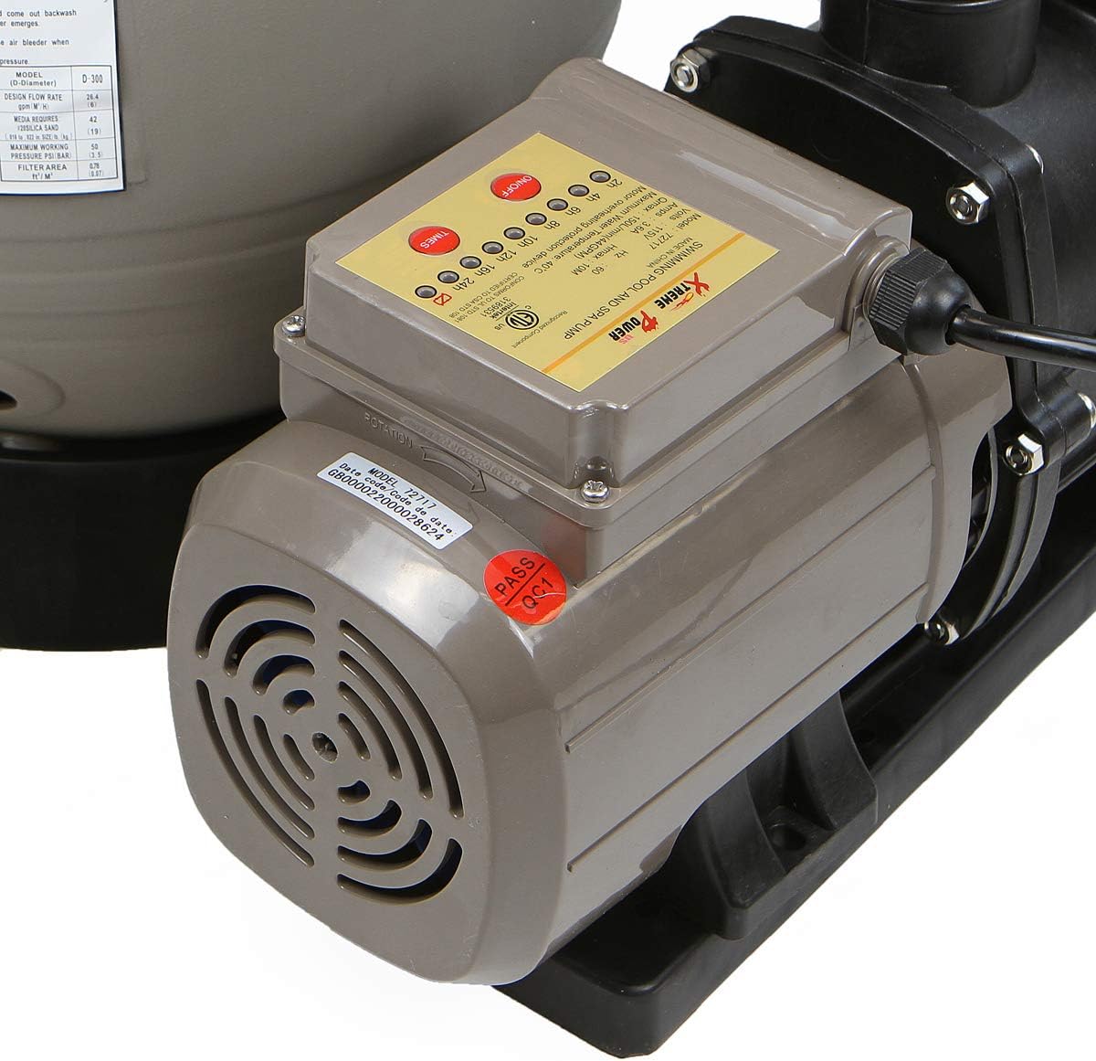 13" Sand Filter Above Ground Swimming Pool Pump Set I753