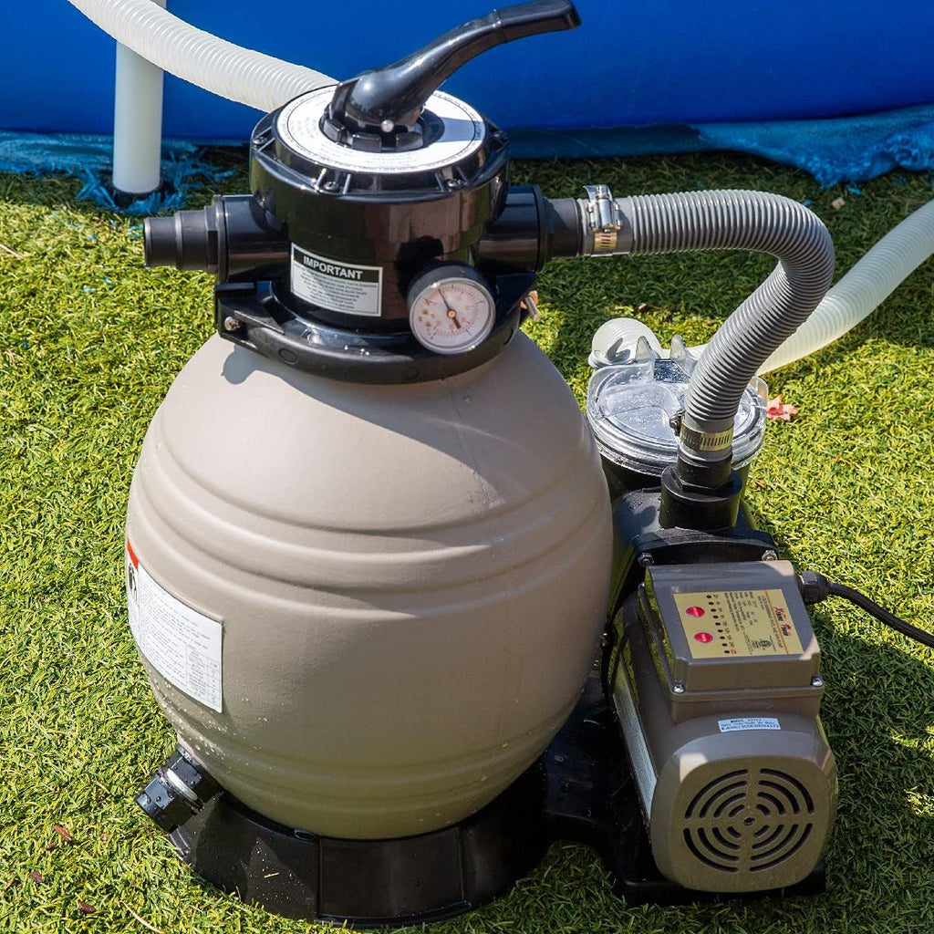 13" Sand Filter Above Ground Swimming Pool Pump Set I753