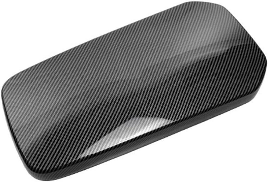 Carbon Fiber Armrest Panel Cover Trim Pack of 2 C7557