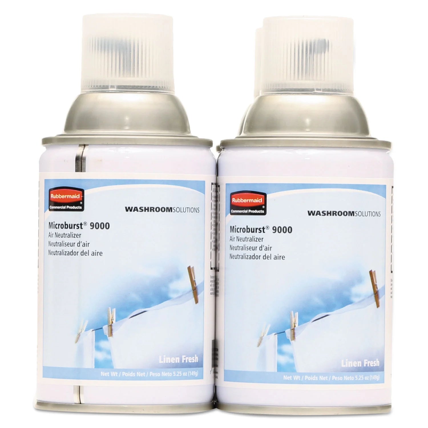 Linen Fresh 5.3oz Aerosol Air Freshener Refill 4/Carton Y793