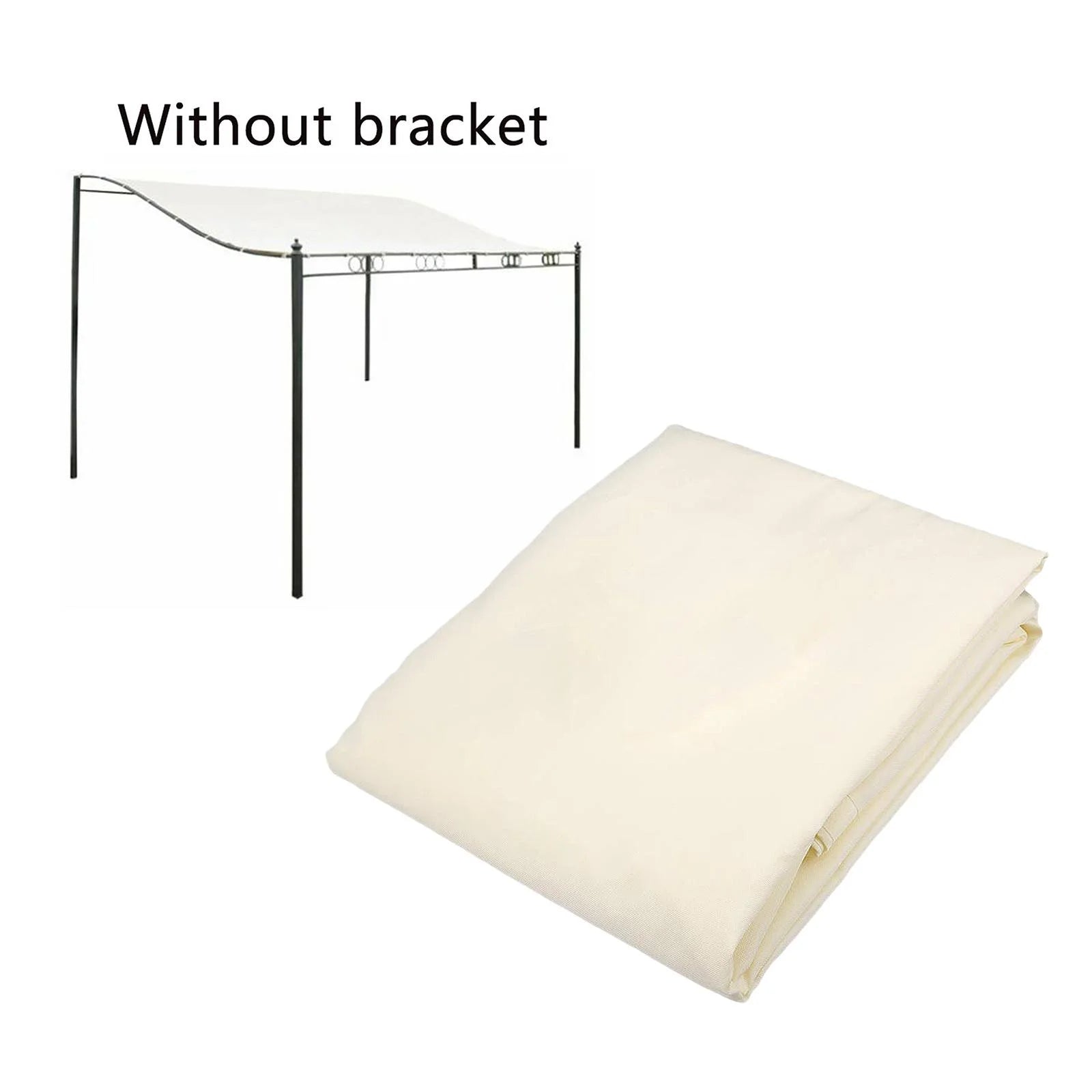 Beige 3x3m Gazebo Replacement Cover S682431