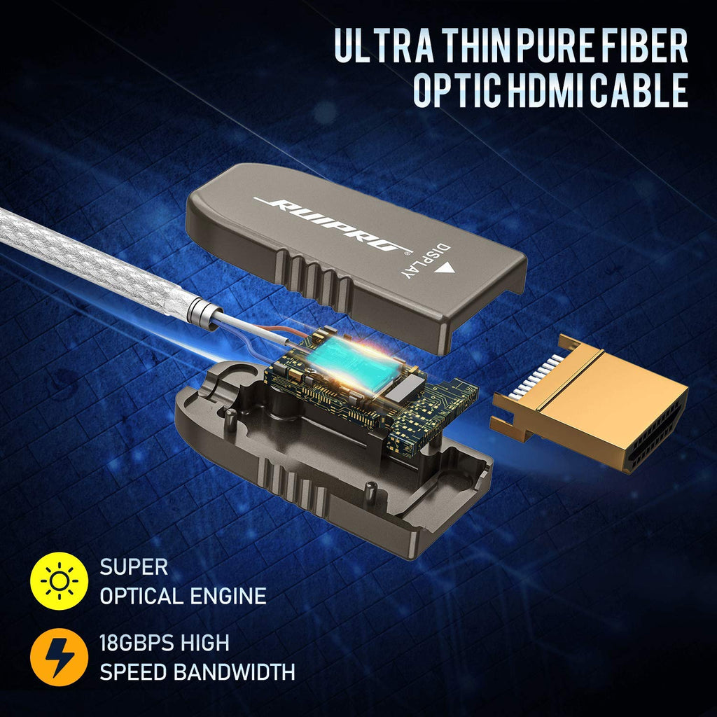 Fiber Optic HDMI Cable 20 Feet 4K60Hz 18Gbps B304026