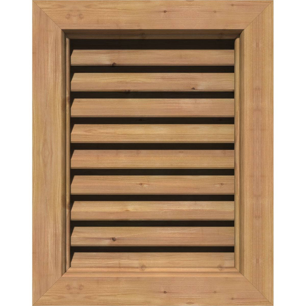 Unfinished Functional Vertical Gable Vent L27136