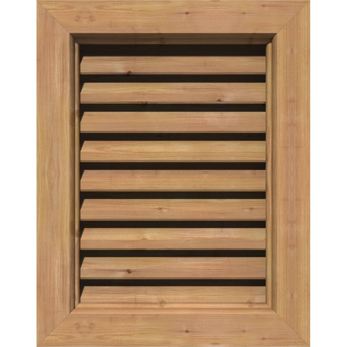 Unfinished Functional Vertical Gable Vent L27136