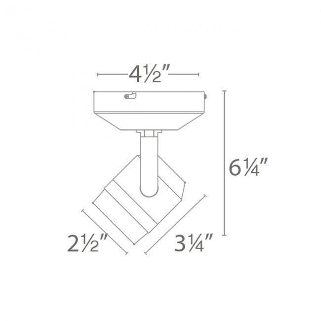 Black LED Monopoint L870