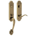 Satin Brass RH Full Dummy Handleset E1049
