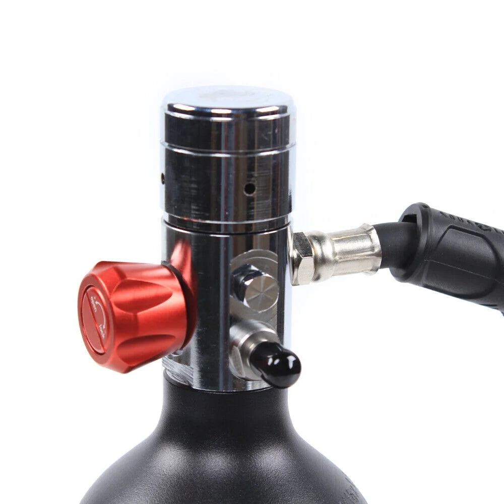 Mini Scuba Diving Air Tank Kits 1.0L Oxygen Tank Pump Equipment Y6016