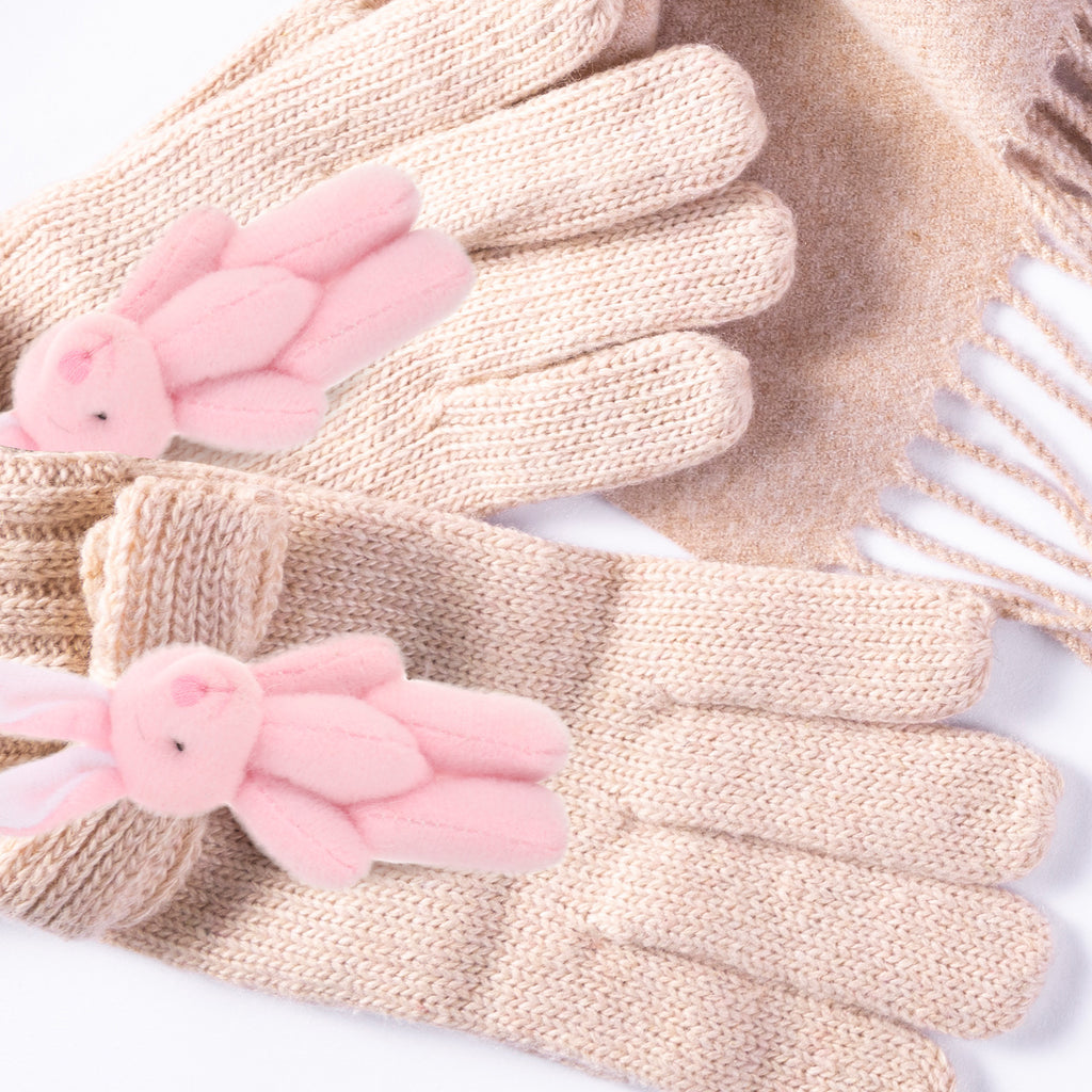 45 Pcs Mini Rabbit Plush Toy Car Accessories G889456