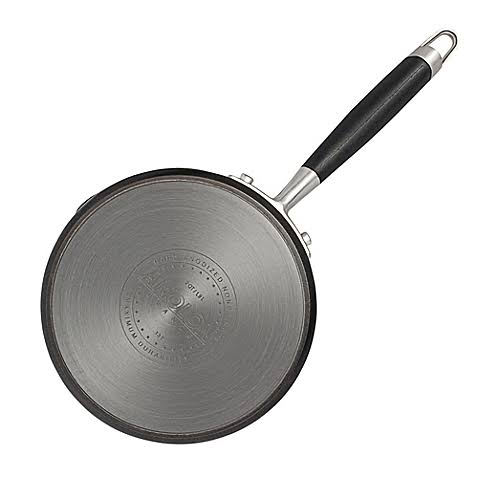 2 qt. Covered Straining Saucepan with Pour Spouts C411