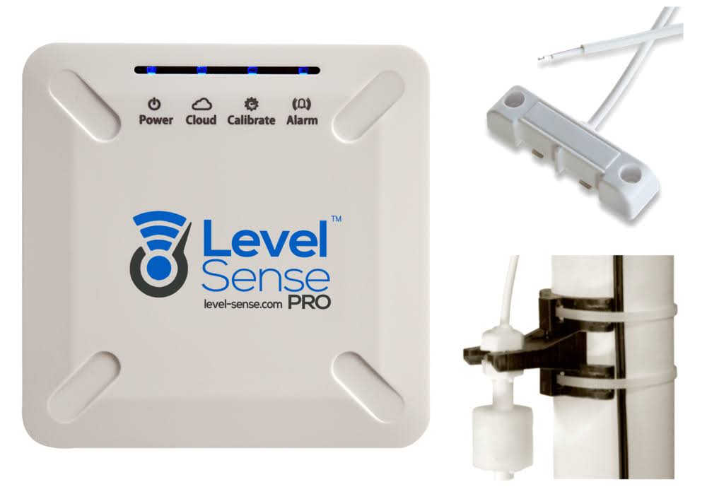 Wi-Fi Enabled Sump Pump, Temperature, Humidity, and Leak Detector O360518