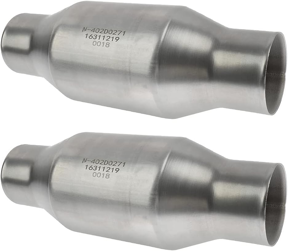 2.5 Inlet/Outlet Universal Catalytic Converter with O2 Port C11851