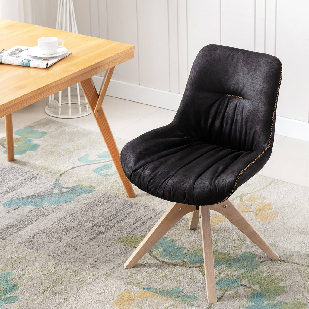 Swivel Side Chair Black E250291