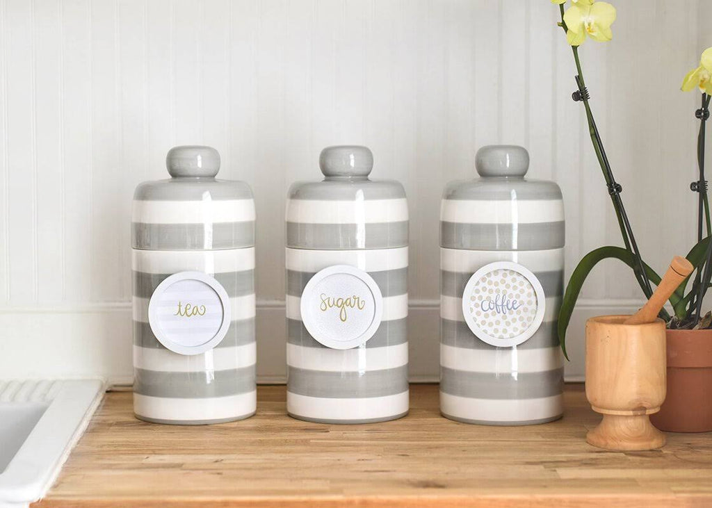 Stone Stripe Mini Canister M16426