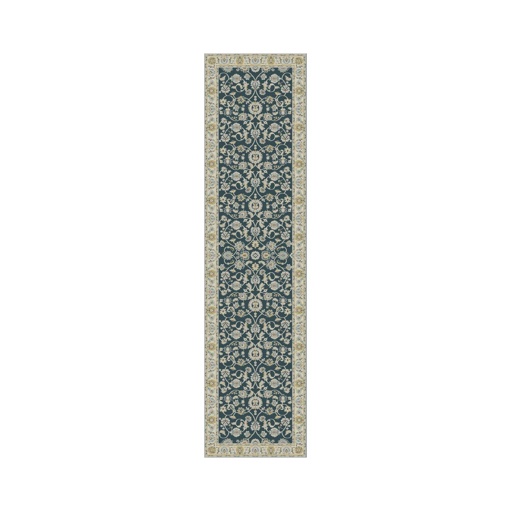 7 ft 10 in x 9 ft 10 in Kashan Bergama Green Rug E104460