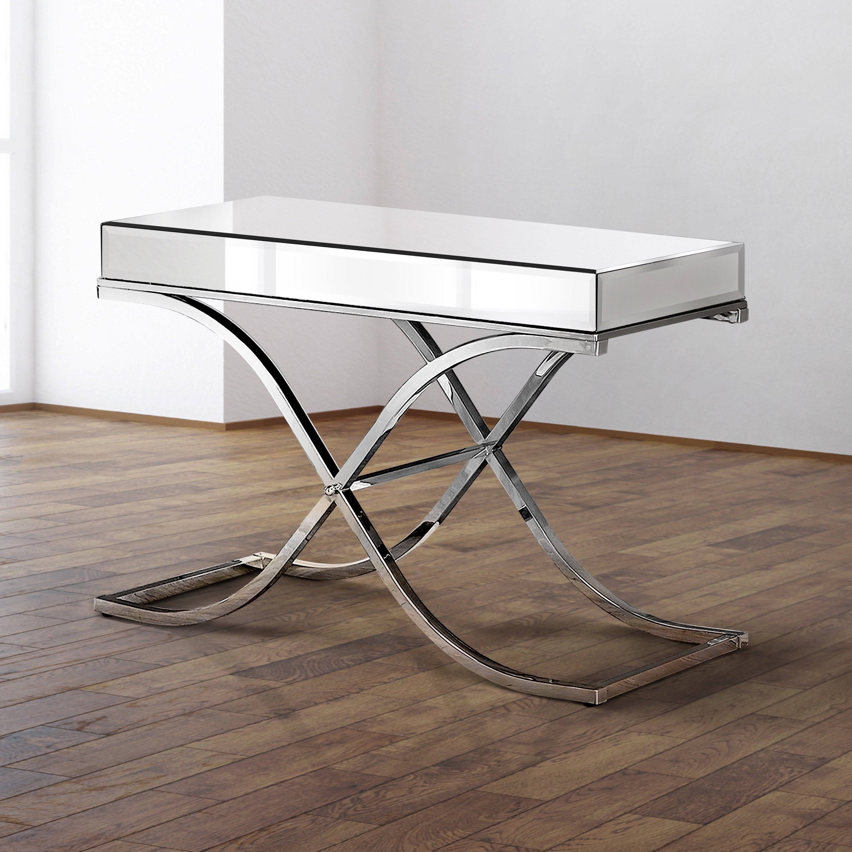 Chrome Metal Sofa Table L151594
